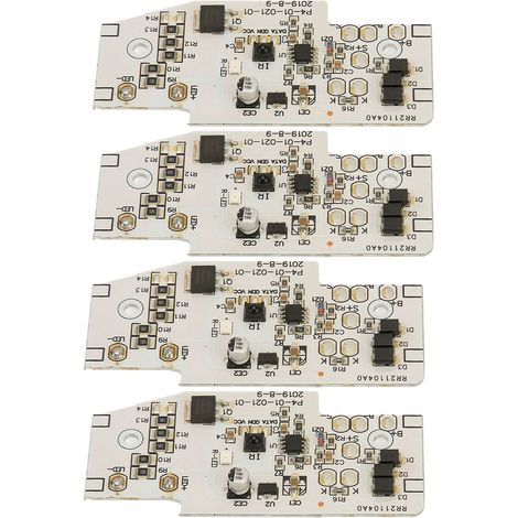 Lot de 4 Cartes Contrôleur LED Solaire à Capteur Photovoltaïque, Module Régulateur pour Batteries 3.2V 3.7V 6.4V 7.4V 11.1V 12.8V, Chargeur Automatique (1/5)