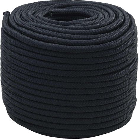 Cuerda multiusos 6 mm 250 m Azul Royal Poliéster vidaXL