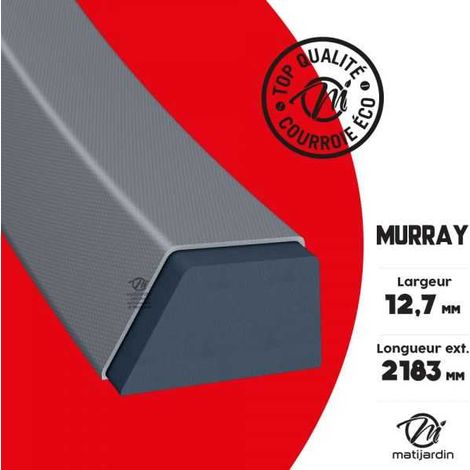 Courroie tondeuse Murray 37 x 62 prix éco 12,7 x 2183 mm (1/2)