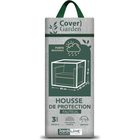 Housse de protection Cover Garden pour fauteuil de jardin - 85 x 85 x 70 cm - Jardiline