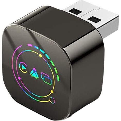 Smart Box 3 in 1 per CarPlay wireless per sistemi Android per auto: adattatore USB, convertitore da CarPlay cablato a AirPlay wireless