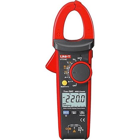 600A True RMS Clamp Meter UT216C