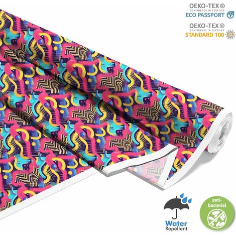 TESSUTI DECORATIVI PER ESTERNI OXFORD - Motivo geometrico I DX3643 (1/5)