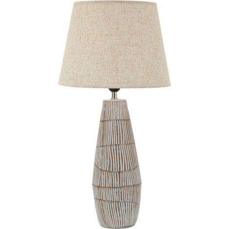 Lampada da tavolo in resina multicolore, Ø35x69,5 cm – Hanoi (1/5)