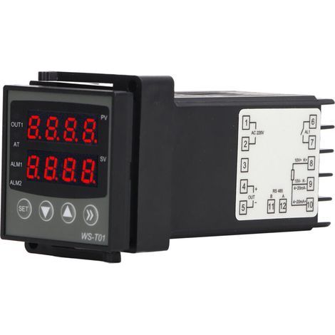 Contrôleur de température PID numérique avec boîtier ABS, 24 V CC – Précis, fiable et facile à installer (1/5)
