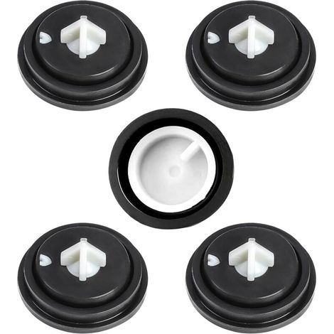 5er-Pack Membrandichtungen für Toilettenspülventile, Membranen für Schwimmerventile, einfache Reparatur der Toilettenspülung (1/4)