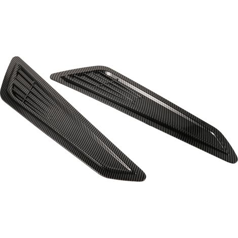 Hood Vent Covers Carbon Fiber Side Air Duct Decoration