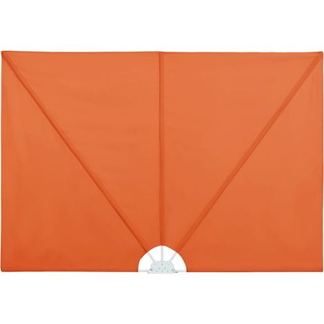 Auvent latéral pliable de terrasse Terre cuite 300x150 (1/5)