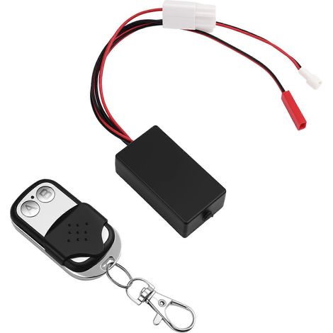 Télécommande de remplacement pour treuil portable, télécommande sans fil en plastique, pièces du récepteur de télécommande ( ) (1/5)
