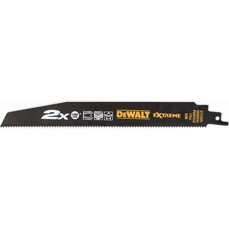 DEWALT EXTREME Bi-Metall Säbelsägeblätter, 5 Stück DT2308L