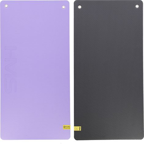Esterilla de fitness MFK07 violeta-negra de 12060 cm, EVA de 15 mm, HMS premium (1/5)