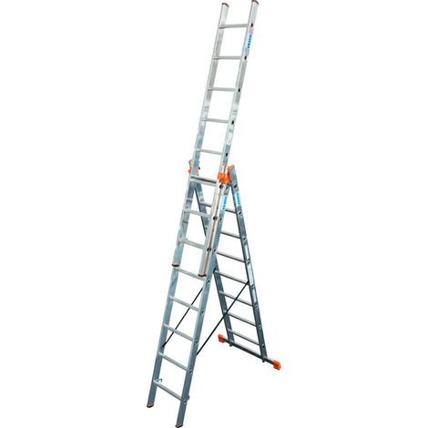KRAUSE DRABINA TRIBILO 3x 8 SZCZEBLI (1/2)