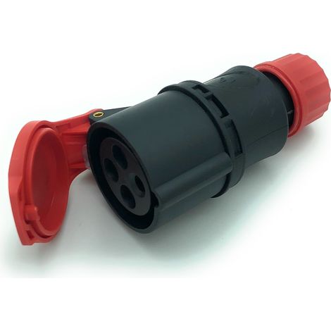CEE 3P+E 16A-6h 380-415V IP44 Gris Prise industrielle