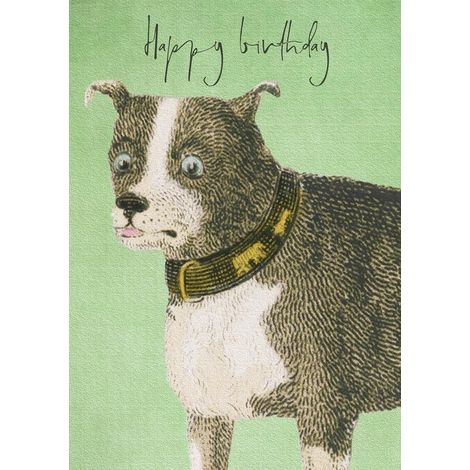 Biglietto B6 con busta Compleanno Cane