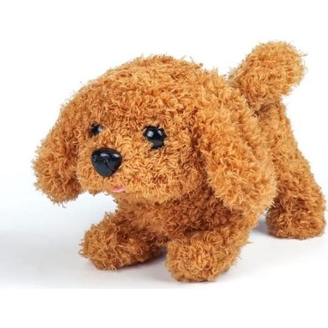 Chien Robot, Chien de Compagnie interactif électronique - Marche, aboiement, remue la Queue, Animal de Compagnie Qui s'étire (1/4)