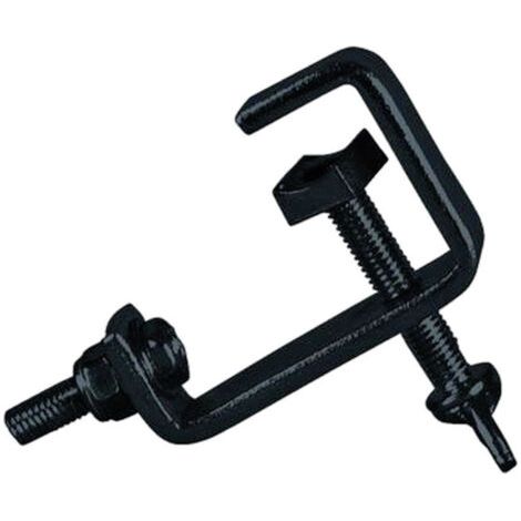 Crochet Eurolite TH-25S Haken für 25 mm Rohr schwarz S02339 (1/2)