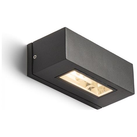 Faretto applique WOOP da parete grigio antracite  230V R7s 78mm 48W IP54
