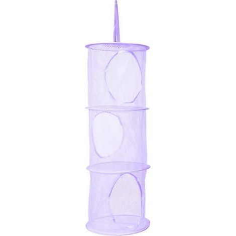 3-stufiges Hängenetz, kompatibel mit Kleidung, Aufbewahrungsbeuteln und Fächern, kompatibel mit Haushaltsorganisatoren. (1/4)