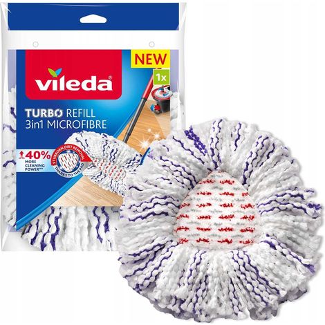 Inserto per mocio rotante in microfibra Vileda TURBO 3in1 (1/5)