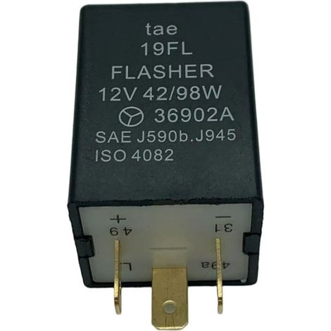 Relais clignotant automobile 12 V 3 pôles 36902A (1/2)