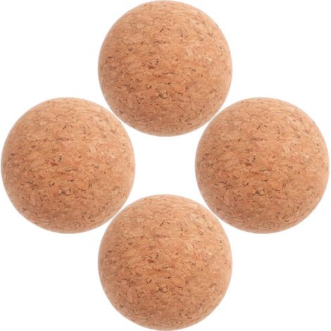 4 bouchons liège, 61 mm, naturels, ronds - fermeture étanche (1/5)