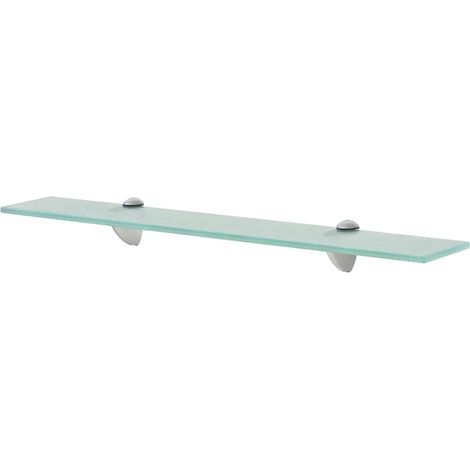 Estante flotante de cristal 60x10 cm 8 mm vidaXL