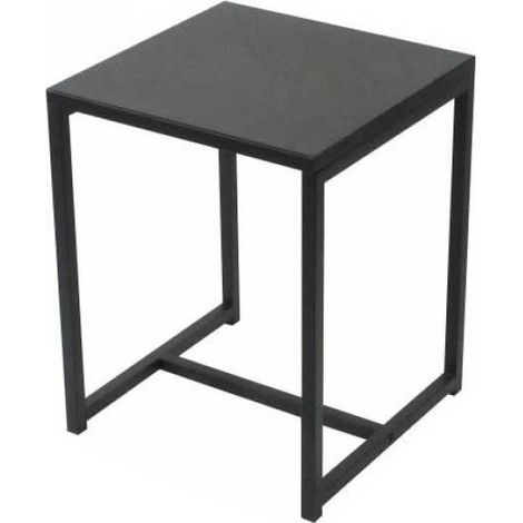 Table D'appoint En Métal Madison Noire Five (1/3)