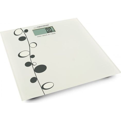 Pèse-personne Esperanza EBS005 Rectangle Blanc Pèse-personne électronique (1/4)