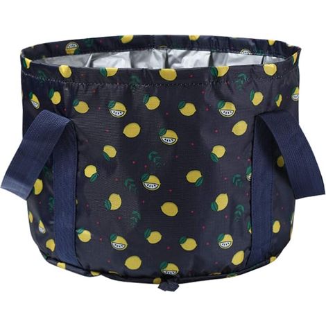 Seau pliable portable étanche multi-fonction portable seau camping pêche plage jardin randonnée lavage