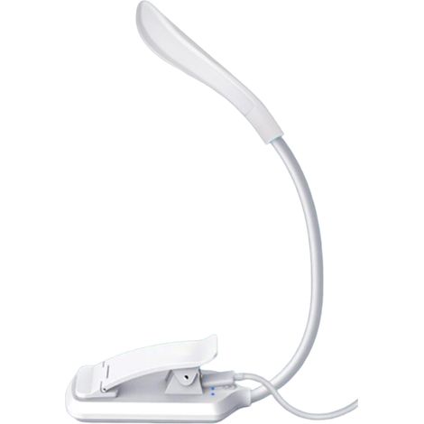 Lampe de lecture LED rechargeable avec 3 modes, idéale pour étudier, utiliser au lit, travailler, faire des travaux manuels ou voyager.-AquaForge (1/3)