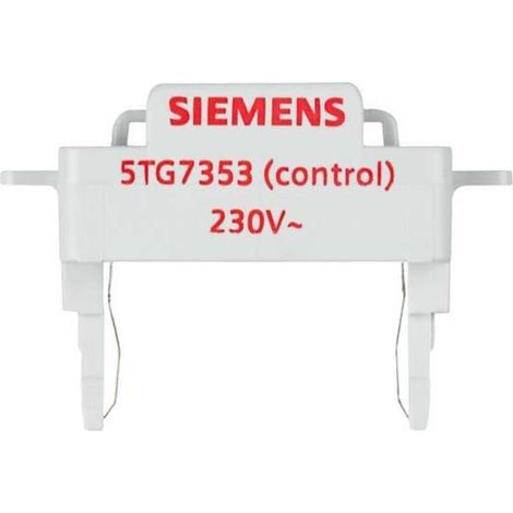 Siemens DELTA Schalter und Taster LED-Leuchteinsatz für Kontroll-Funktion 230V/50Hz, rot, 5TG7353