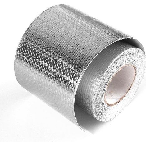 Tape Thermique 5M – Bande Isolation Chaleur Réfléchissante, Auto-adhésive Argent