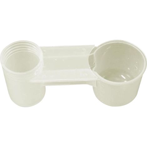 1 Abreuvoir Automatique, Double Bec, Résistant Aux Éclaboussures, Transparent, Pour Pigeons Poulets (1/5)