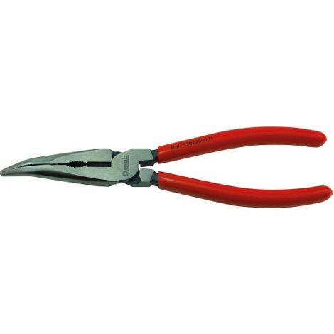 MOB - Pince becs demi ronds coudée 200 mm (1/2)