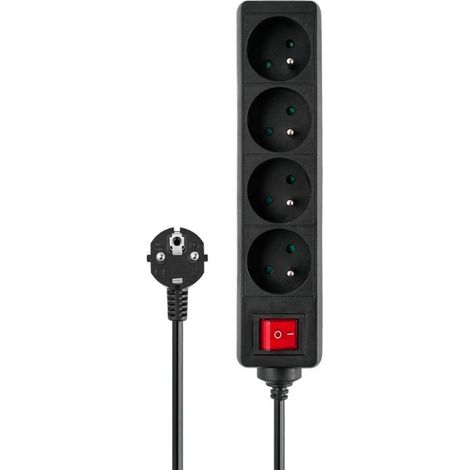 Steckdosenleiste Savio lz-14 4 Steckdosen 3 m Kabel