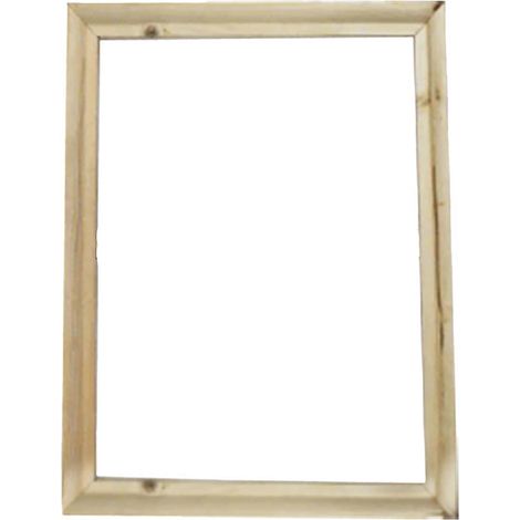 1 Cadre en bois pour toile de peinture à l'huile, cadre intérieur DIY, surface lisse, 40x60 cm, pour salon, chambre (1/5)