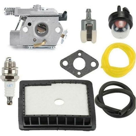 Carburateur pour tronçonneuse Echo CS3000 CS3400 – Matériau métal – Compatible avec modèles CS301, CS305, CS306 – Performance optimale - Wt5891 (1/5)