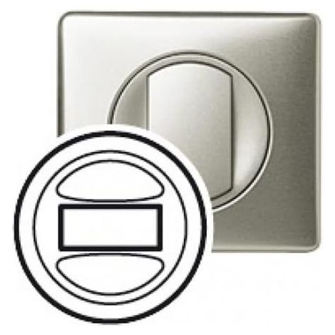 Legrand 068339 Embellecedor de titanio para interruptor automático sin función Céliane (1/2)