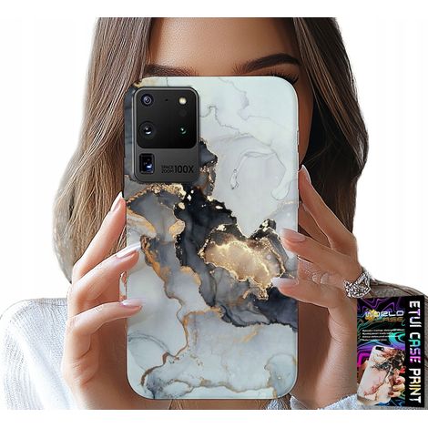 Custodia per Samsung Galaxy S20 Ultra - elegante effetto marmo, motivi femminili alla moda (1/5)