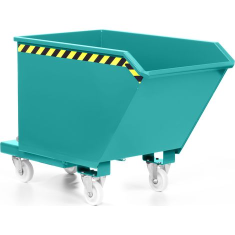 R+R Industrietechnik Universalkipper Typ RUK-125 1130x1570x980mm 1250dm³ RAL 5018 Türkisblau