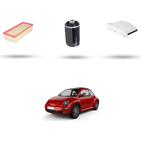 Kit tagliando 3 filtri compatibile con Vw New Beetle / Cabrio (5C) 2.0 TSI 147kw Dal 2011 (1/5)