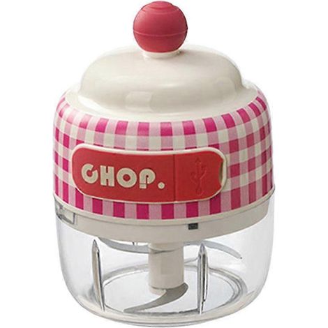 Ce mini hachoir à ail électrique peut broyer les noix, les fruits, les légumes et autres ingrédients. (1/5)