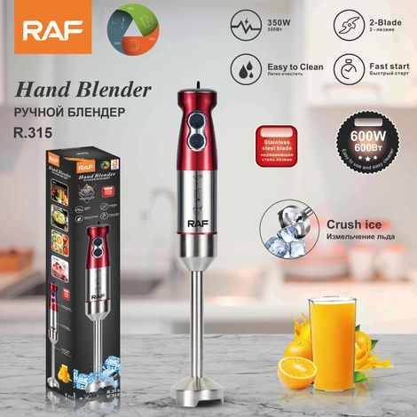 Norme européenne - Extracteur de jus de fruits, robot culinaire, mixeur électrique en acier inoxydable, mixeur simple - Petit appareil de cuisine (1/5)