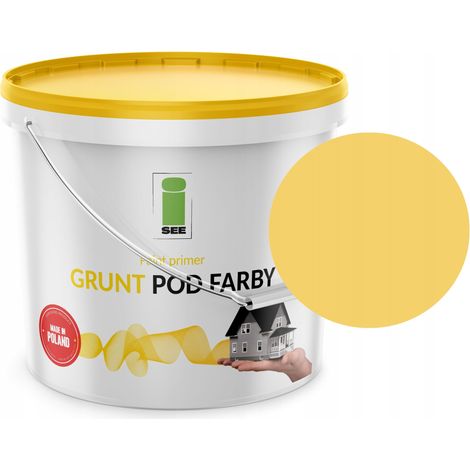 Apprêt silicone pour peinture de façade jaune citron, teinte jaune 10 L (1/5)
