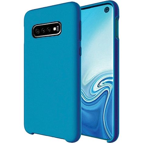 Custodia in silicone Beline blu per Samsung Galaxy A31. (1/2)