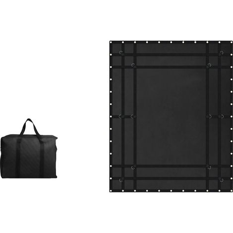 Filet de Cargo, Conception Robuste, Sangles Réglables, 96 x 81in (1/2)