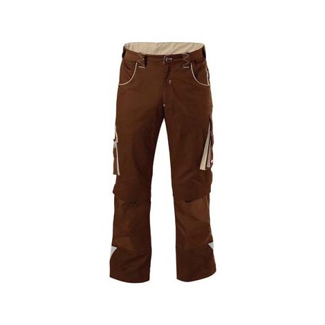 L'Uomo Pantaloni Fortis 24, Marrone / Beige, Gr.98