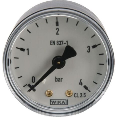 Manom. Anschl. hi. ø50 0-4bar WIKA MA504B04PL
