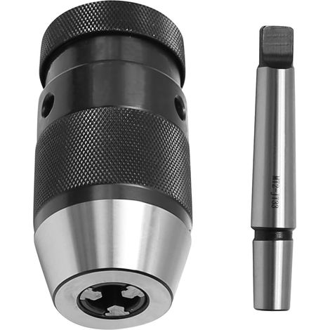 Mandrin 1/32" 1/2" JT33,adaptateur MT2 JT33,mandrin sans clé R8 (1/5)