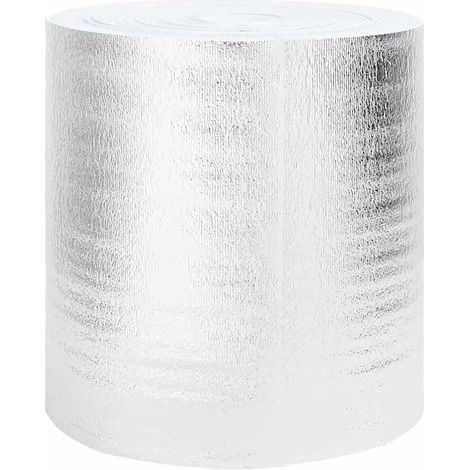 Heizkörper-Reflektorfolie Silber 10 x 0,5 m Polyethylen